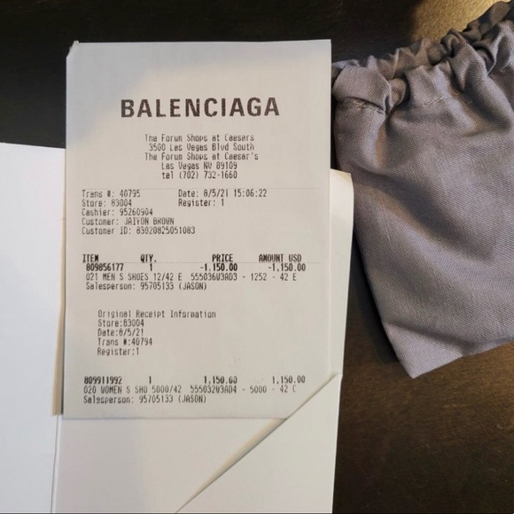 Balenciaga size 7 - Picture 5 of 5